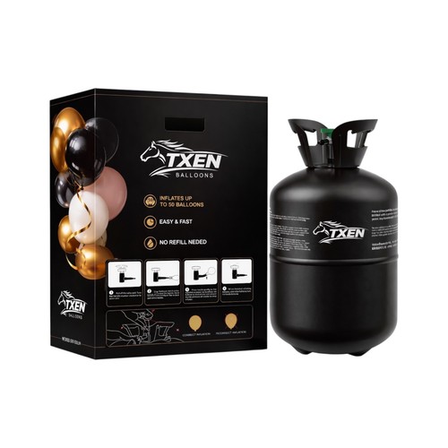 Disposable helium tank - for, 50