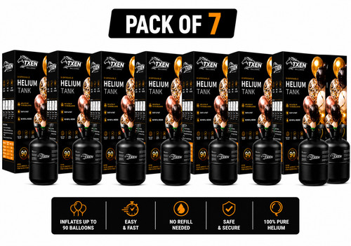 Pack helium tank - tank, for