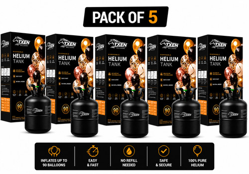Pack helium tank for - 5,