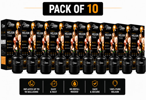 Pack helium tank for - 10,