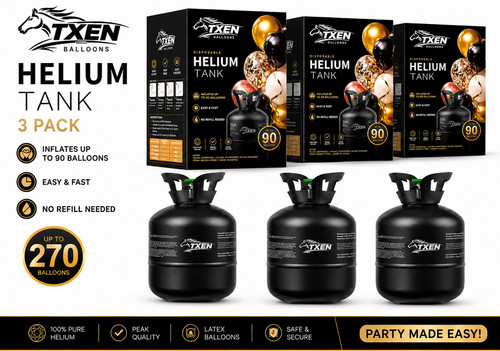 Pack helium tank for - pack,
