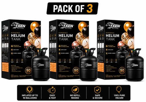 Pack helium tank for - tank,