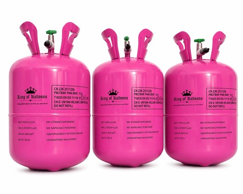 Helium tanks king - 3x, of