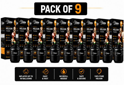 Pack helium tank for - 9,