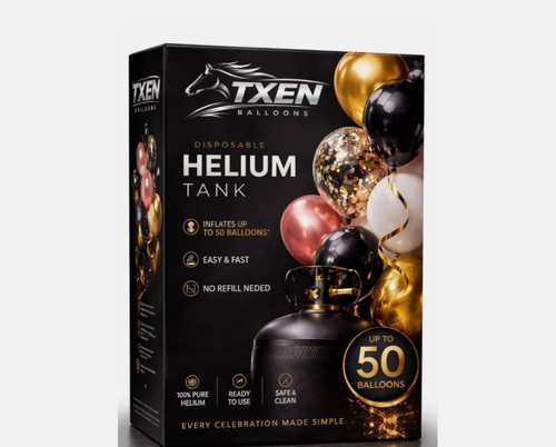 Disposable helium tank for - disposable, 50