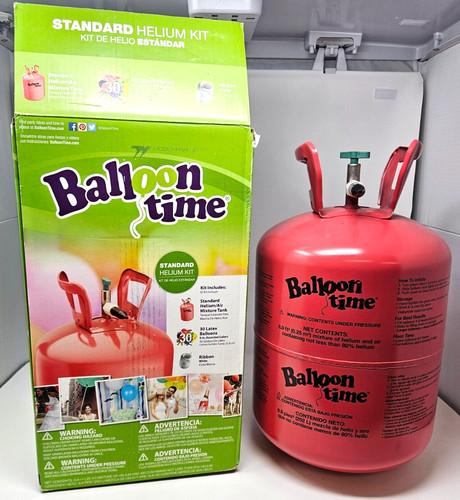 Helium tank empty - helium,